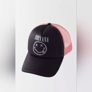 NWT UO Nirvana Trucker Cap